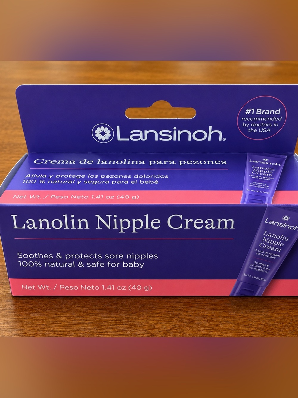 Lansinoh Lanolin Nipple Cream 1.41 oz 40g Breastfeeding Care NIB